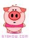 粉猪猪_卡通动物_QQ表情包在线浏览