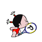 小丫-网球