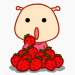 吃草莓