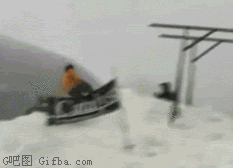 高难度的滑雪特技