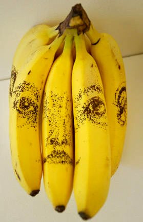 给香蕉画一张脸