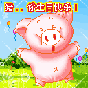 猪，你生日快乐