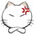 小白猫QQ表情_卡通动物_QQ表情包在线浏览