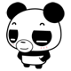 搞笑qq表情图片大全_搞怪的熊猫面团表情