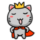 可爱小灰猫的最新QQ表情下载