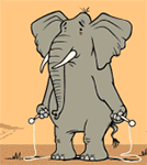 大象跳绳