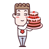 吃蛋糕