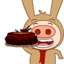给你的蛋糕，祝你生日快乐